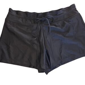 Merona Women's Black Swim Shorts Size Medium NWOT